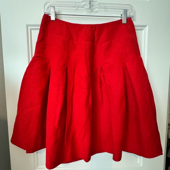 Calvin Klein Linen Blend Skirt Size 4 - Picture 1 of 8